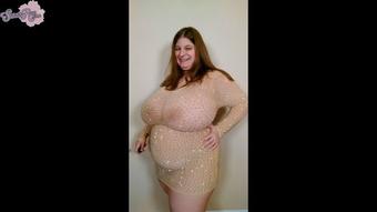 Sparkly Dress Pregnant (Sarah Rae)