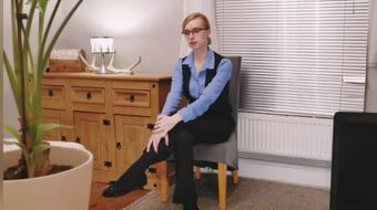 Lexi Snow Secretary Interview Nylon Tease (Lexi Snow)
