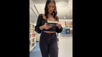 Sexy slut horny in the library day (Vidiverse)