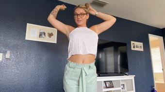 Belly Button Tease at the Store (LauranVickers)