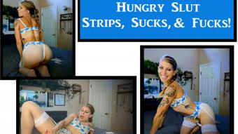 Hungry Slut Dances, Sucks, & Fucks - Oct 9, 2022 (The3kins)