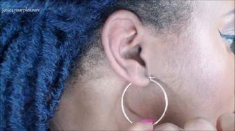 Josie4Yourpleasure Three Hoop Earrings Try On Custom Hd (Josie4yourpleasure)