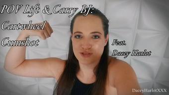 POV Lift&Carry BJ: CartWheel Cumshot - November 04, 2021 (TheHarlotHouse)
