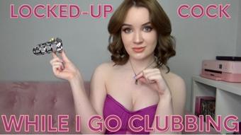 Girlfriend Locks You In Chastity Cage (Lana Harding)