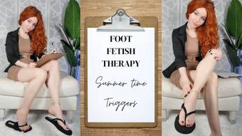 Flip Flop Foot Fetish Therapy - August 15, 2022 (TheTinyFeetTreat)