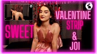 Valentine's Striptease and JOI - Feb 15, 2023 (LittleBunnyB)
