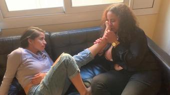 My Roommate Is A Foot Fetishist (MiaTeen)