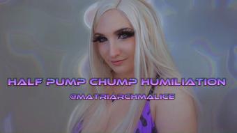 Loser Porn: Half Pump Chump Humiliation - April 24, 2023 (missxxcharlotte)
