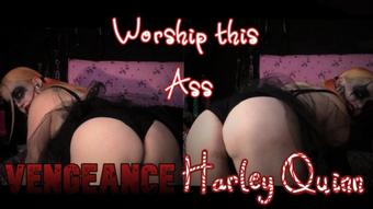 Goddesszora Vengeance Harley Quinn Worship This Ass (GoddessZora)