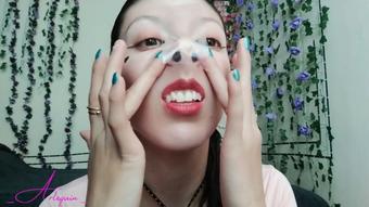 POV I AM BMAIL INTO BEING A PIG NOSE AND HUMILIATING MY BF (_Arlequin_)
