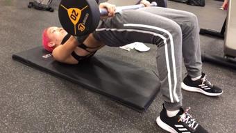 Ariabaker Workout At The Gym (AriaBaker)