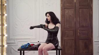 Fitting Dark Green Latex Gloves Asmr (MissEllieMouse)