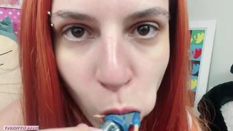 Gagging And Drooling On My Cousin Vore (Lily Ann X)