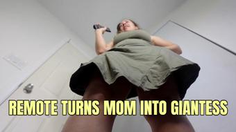 Remote Turns Mommy into Giantess - July 31, 2023 (lalunalewd)