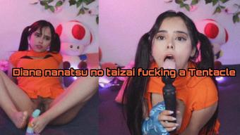 Fucking Diane's ass and hairy pussy (CuttieJennie)