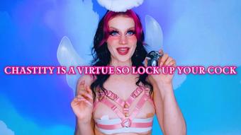 Chastity is a Virtue so Lock Up Your Cock (Starry Yume)