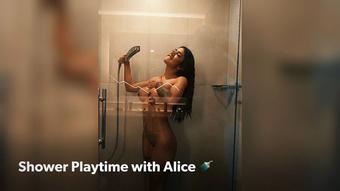 Shower Playtime w/ Alice (Dallasdom Studios)