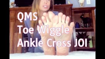 Queenmothersoles Toe Wiggle Ankle Cross Joi (QueenMotherSoles)