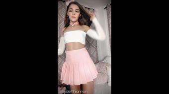 Teen Shows Of New Outfit Then Plays (RhiannonRyder1995)