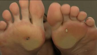 Giant Katy Sweaty Foot Dommes Tiny Men (Ginary)