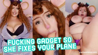 Slutty BBW Gadget | ViRGiN POV FUCk & BJ - October 11, 2019 (Gwen Adora)