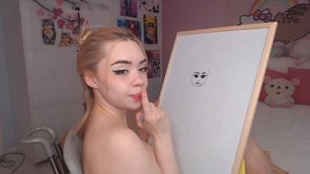 Drawing Board Self-Portrait - January 20, 2022 (MiaMelone)