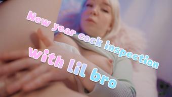 Little brother's cock inspection (Jolie Lyon)