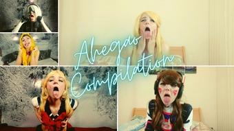 Ahegao Face cosplay compilation - Aug 18, 2020 (Lil cosplay slut)