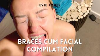 Evie Jones Braces Cum Facial Compilation (Evie Jones)