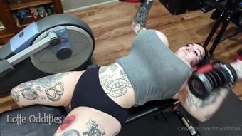 lotteoddities 553333486 2023 03 28 3100cc workout vid watch me do a warm up lift weights and finish with stretching. i m starting to (lotteoddities)