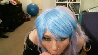 freyajade adorable goth gf sucks your dick (freyajade_)