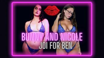 Bunny and Nicole: JOI for Ben - August 18, 2023 (LittleBunnyB)