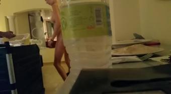 Solo Vacation Nude Room Service Flashing (hollyhotwife)