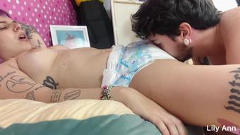 Wet Diaper Sex And Face Sitting And Bj (Lily Ann X)
