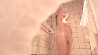 First EVER Voyeur Showering Video - October 10, 2022 (KissMyHips)