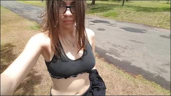 Sweet Teen Masturbation In Park (Andreza_-Sweet teen)