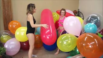 Amber's Huge Pin Pop Birthday (Custom Fetish)
