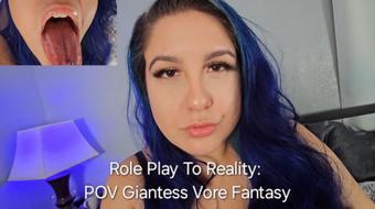 Role Play To Reality: POV Giantess Vore Fantasy - October 14, 2024 (Freya Reign)