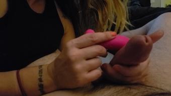 Edging HJ With Vibrator (Aderes Quin)