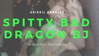 Abigail Annalee Spitty Bad Dragon Blowjob (Abigail Annalee)