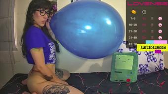 TRYING TO BLOW A R20 WITHOUT HANDS - February 23, 2021 (SuicidePonk)