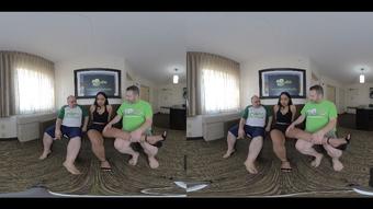 VR 3D PREVIEW  from Luna Mills Threesome (TadPoleXXXStudio)