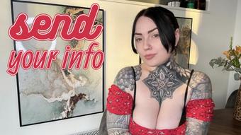 Send Your Info (MissValentina)