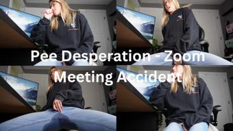 Pee Desperation - Zoom Meeting Accident (keeks_3005)