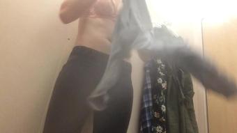 Public Dressing Room Squirts Atm Anal (Miss Ellie)