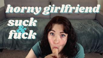 Horny Girlfriend Sucks & Fucks POV (NerdySadie)
