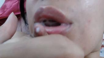 Urban Vixen Savoring Her Milky Endowments (Milking_Dreams)