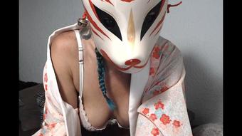 Geisha with the Mask (Gypsy Maya)