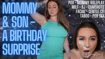 Mommy & step-Son - A Birthday Surprise - May 09, 2024 (Harley Taboo)