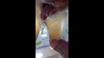 cumshot in my mirror 4.0 (Lola bbunny)